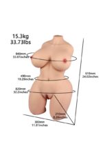 dreamsdoll sex doll torso Kardashian